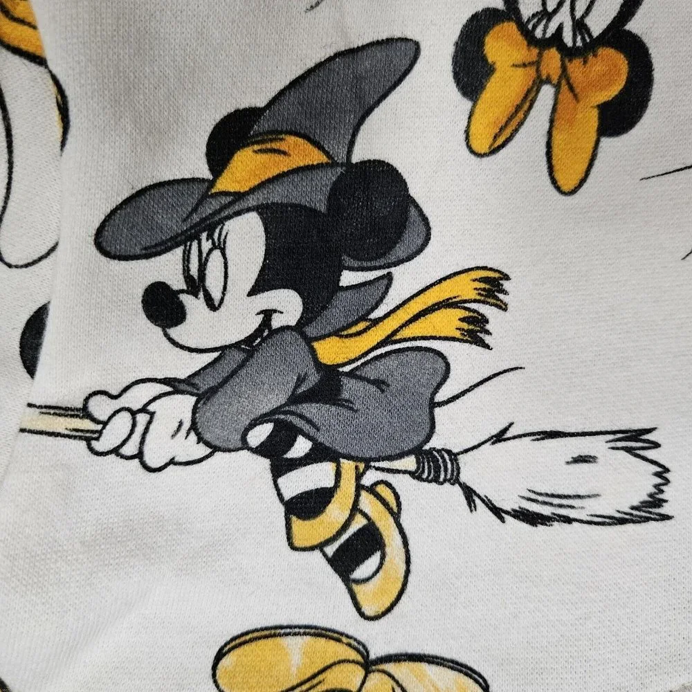 Disney Mickey & Minnie Toddler‎ 2T Halloween Sweatshirt Hoodie with Ears NEW